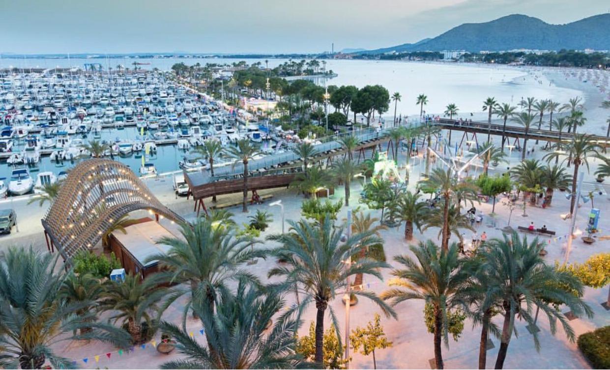 Aquamarina Beach Alcúdia Exterior foto